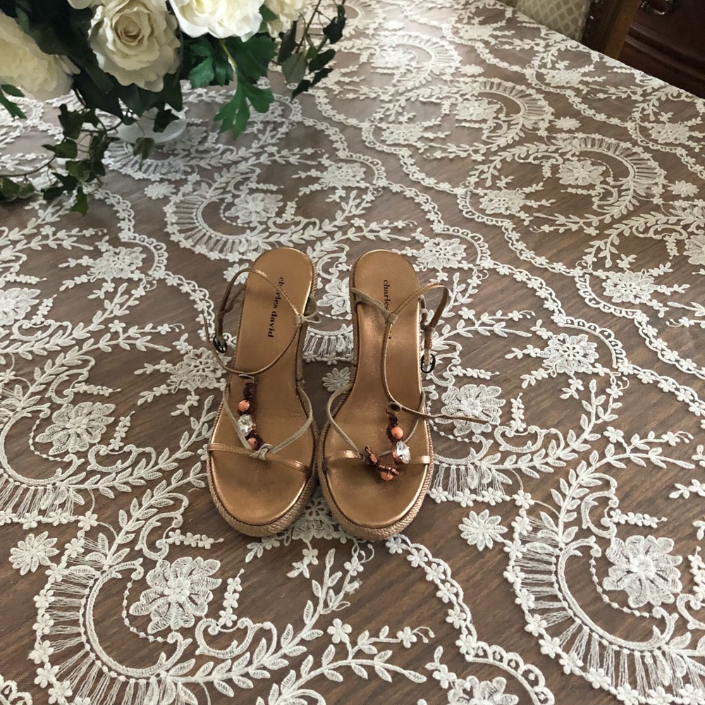 Charles David jewel sandal